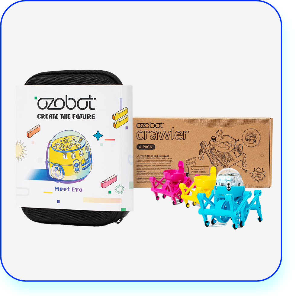 STEM Bundle: Evo Entry Kit and Ozobot Crawler