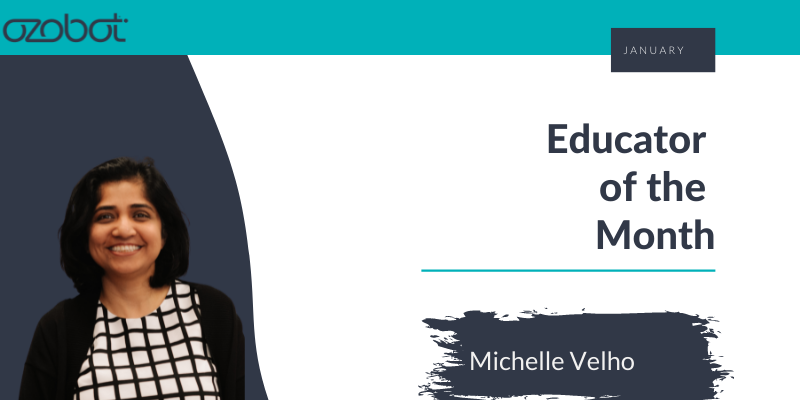 Ozobot January Educator of the Month: Michelle Velho
