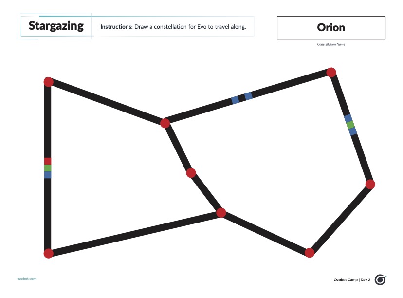 Kindergarten - Stargazing with Ozobot