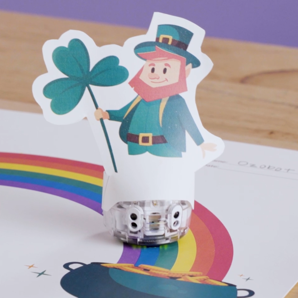 March Lesson Spotlight 2025 - Follow the Rainbow STEAM lesson by Ozobot