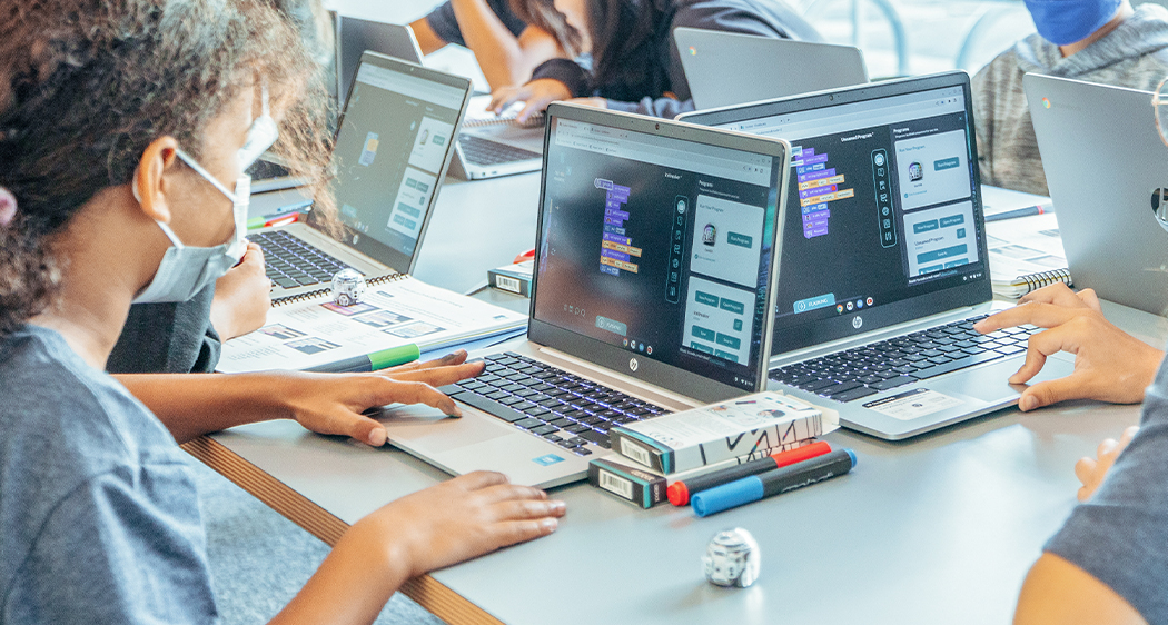 Innovating with Ozobot Blockly allows students to develop advanced to complex problem solving and project design