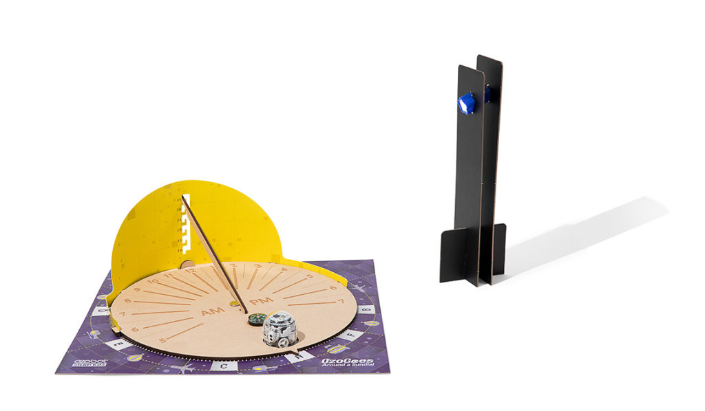 Ozogoes around a sundial STEAM activity kit - STEM science kits for beginners by Ozobot