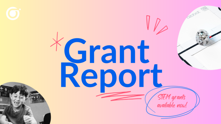 Ozobot Grant Report: grants for STEAM classroom funding