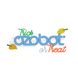 Ozobot trick-or-treat 