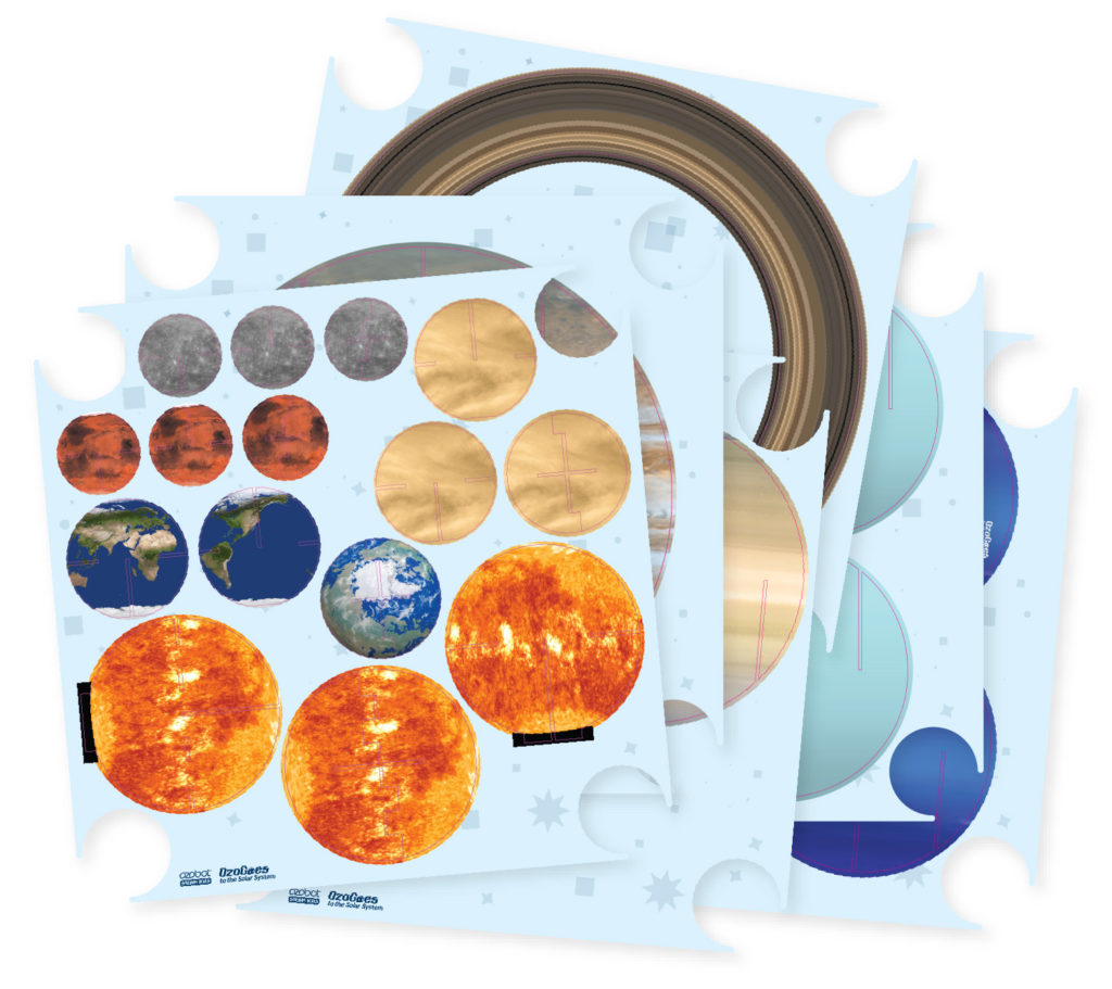 Ozogoes to the Solar System STEAM learning kit - STEM activity kits for students