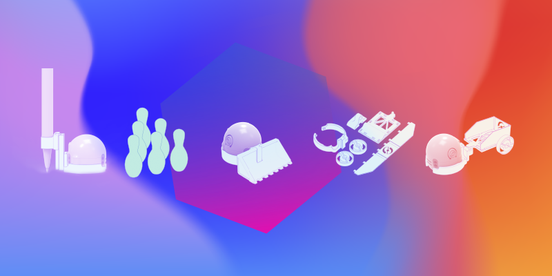 Logo Steam, 3D CAD Model Library