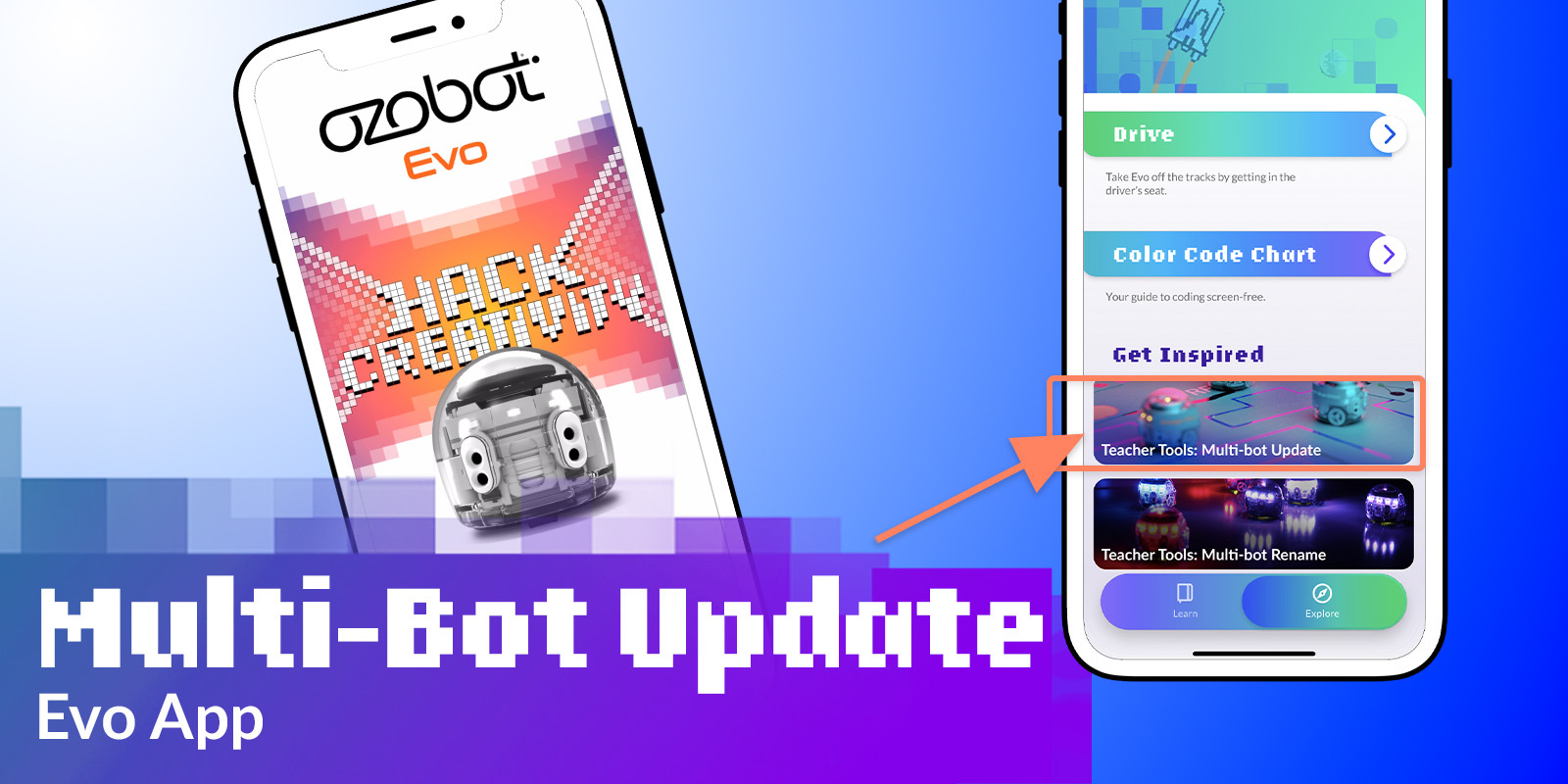 Multi-Bot Update & Renaming Using the Evo App for Android Users