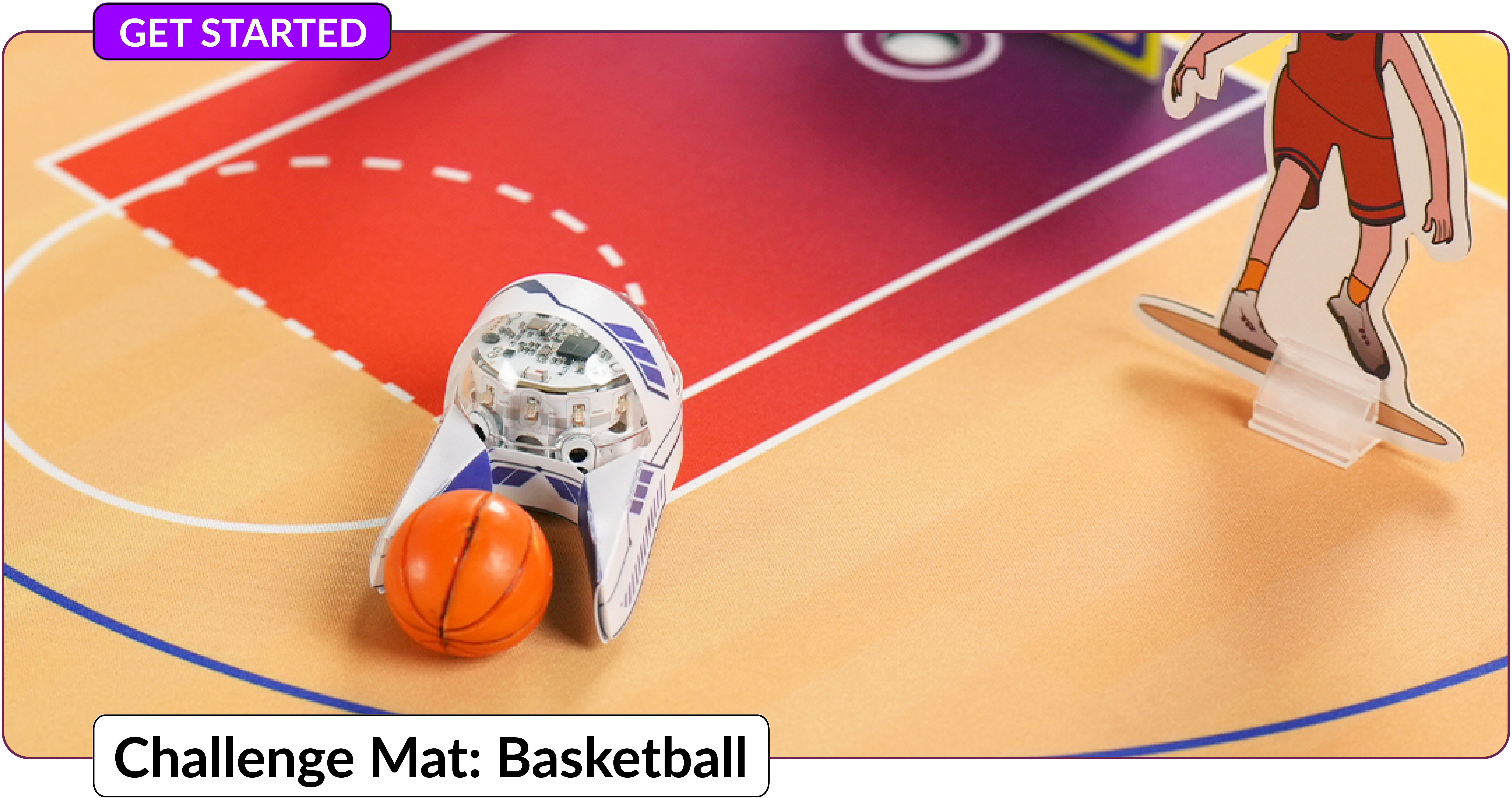 A picture of Challenge Mat: Basketball